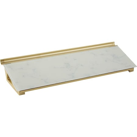 Quartet Board, Glass, Pad, 18X6 QRTGDP186M